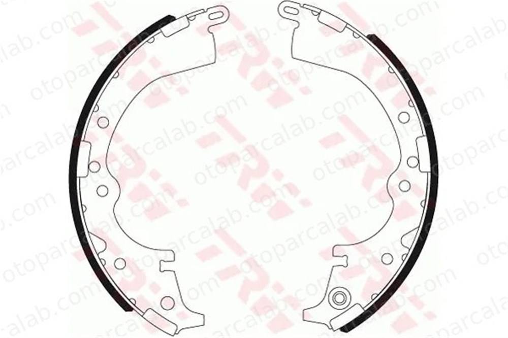 AP 01196 Fren Pabuçlu Balata Arka TOYOTA HILUX VII Pick-up HIACE IV Panelvan/Van 44950K010 44950K060