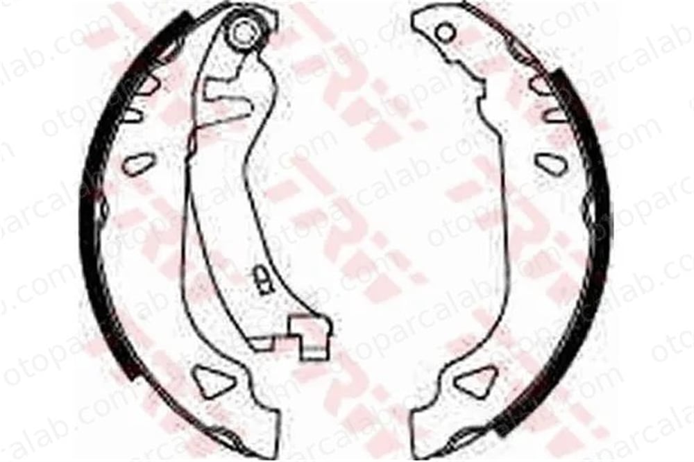 AP 05040 Fren Pabuçlu Balata Arka FIAT TIPO TEMPRA 5888433 5890500