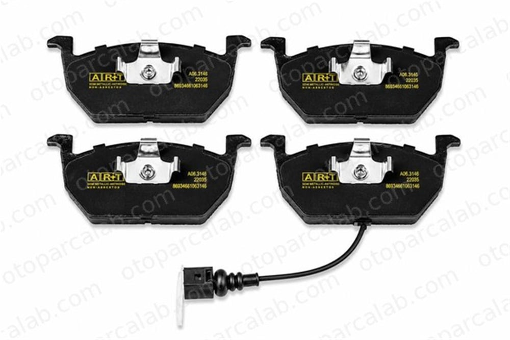 ART A06.3146 Fren Disk Balata Ön VW GOLF VII SKODA OCTAVIA III 5Q0698151C 5Q0698151E