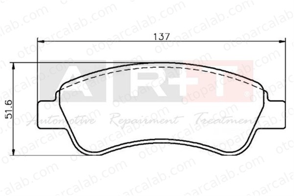 ART A12.1727 Fren Disk Balata Ön PEUGEOT 208 I CITROËN BERLINGO / BERLINGO FIRST MPV 425218 1610489680