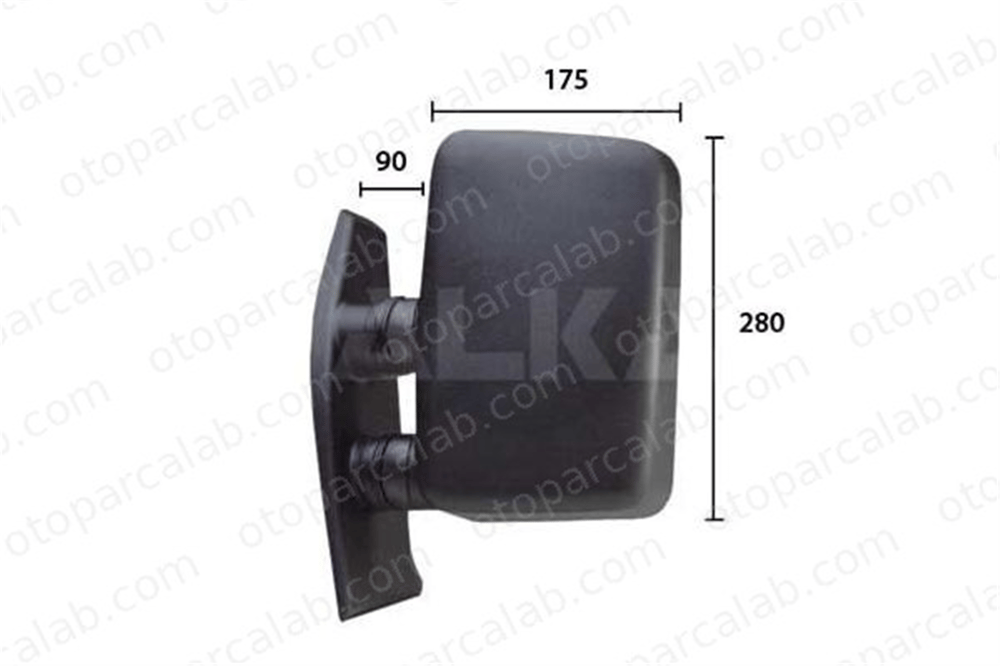 ART M001.1416 Dikiz Aynası Dış Sol CITROËN C25 Minibüs/Otobüs C25 Panelvan/Van ZF07684289 7684289