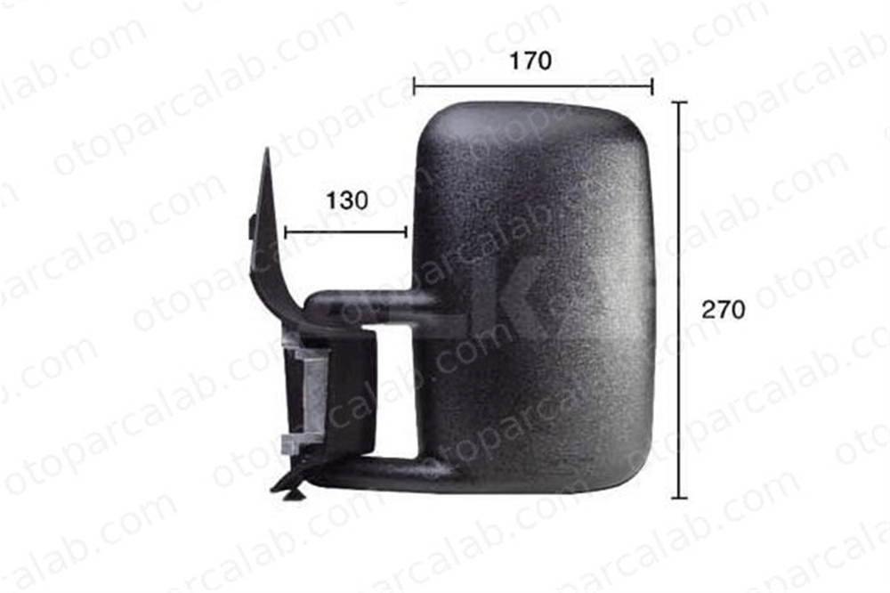 ART M006.6524 Dikiz Aynası Dış Sol VW LT 28-35 II Minibüs/Otobüs LT 28-46 II Panelvan/Van 2D1857501A