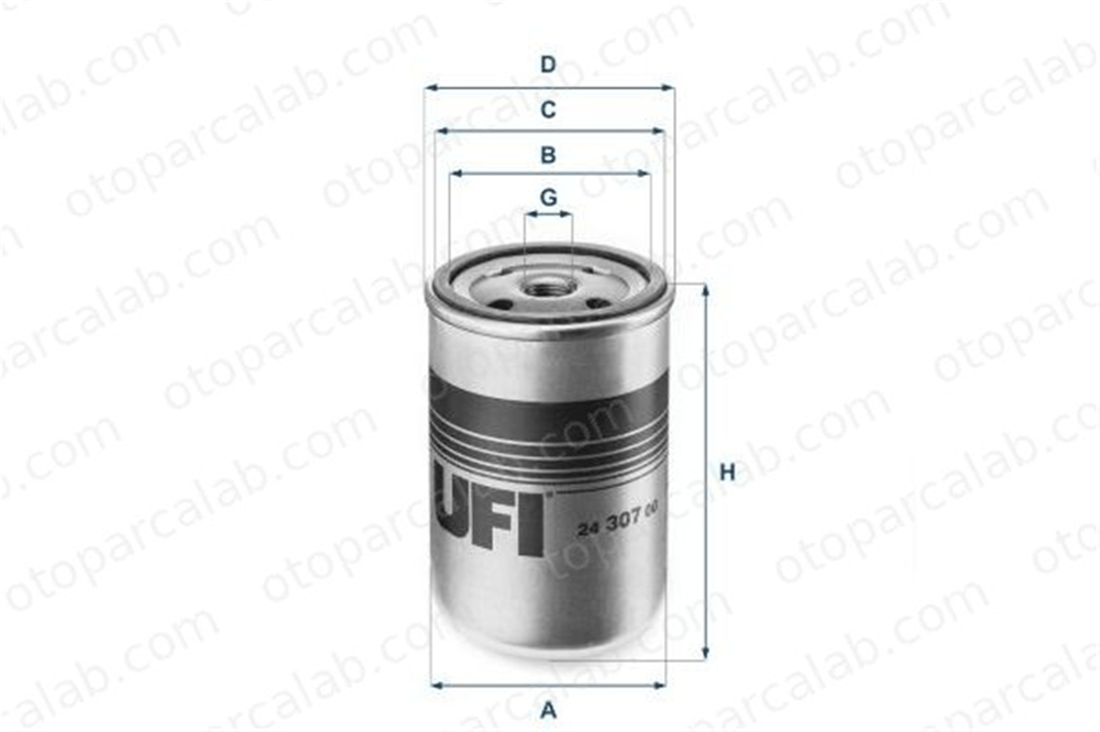 ASAS SP430M Yakıt Filtresi DEUTZ-FAHR AGROTRON DX 1160243 G0150564