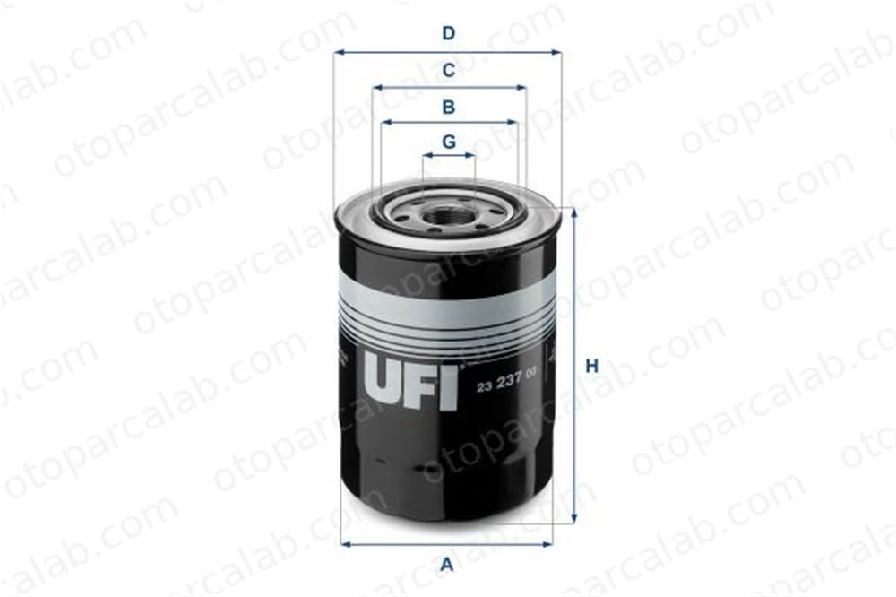 ASAS SP768 Yağ Filtresi MITSUBISHI L200 L200 / TRITON MD184086 2630042000
