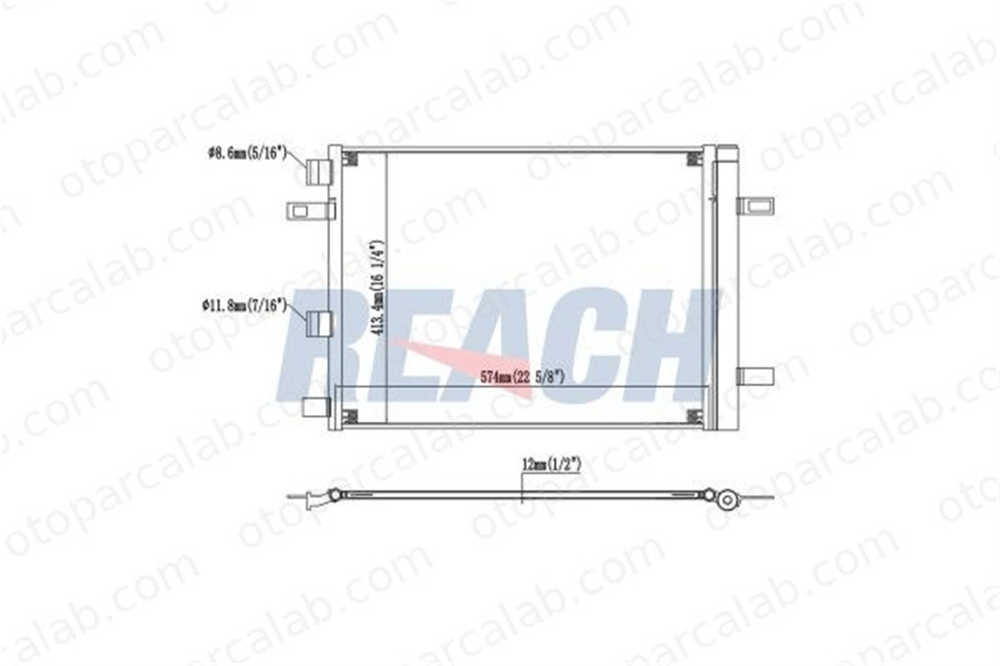 ASPART 6CAC1004 Klima Radyatörü MERCEDES-BENZ A-SERISI A-SERISI Sedan 2475000054 2475003900