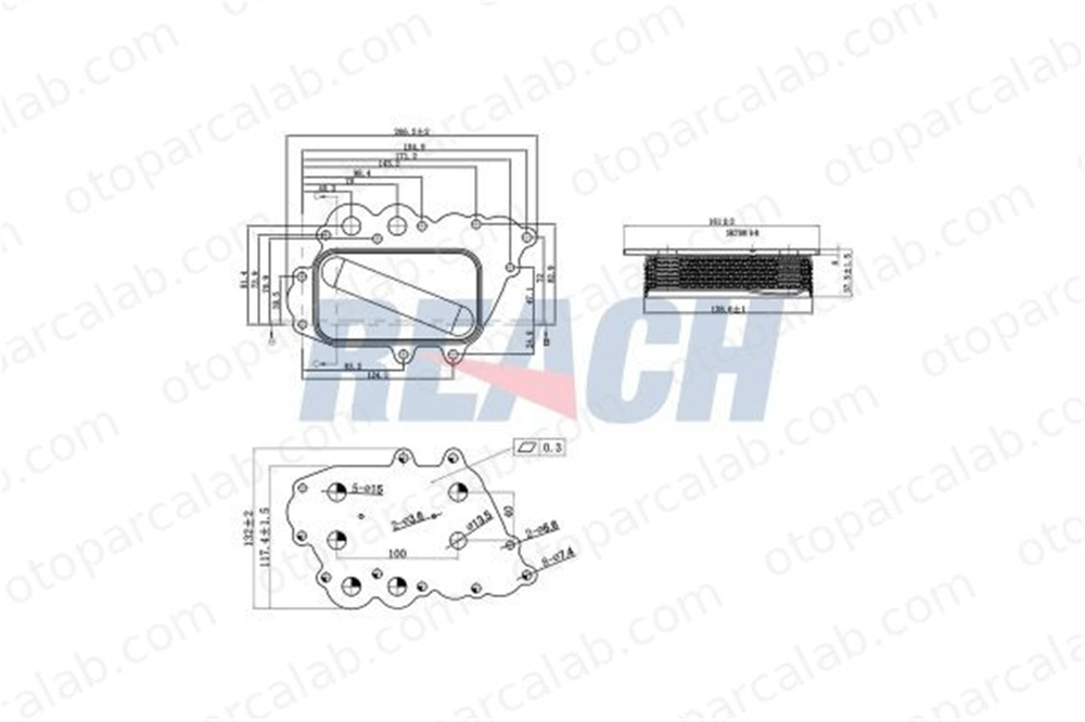 ASPART 6OCO1111 Motor Yağ Soğutucu MERCEDES-BENZ A-SERISI B-SERISI Sports Tourer A6401800765 6401800565