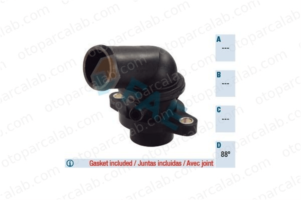 ASPART 6TCO1047 Termostat DAEWOO NUBIRA Sedan NUBIRA Wagon 96282726 96407677