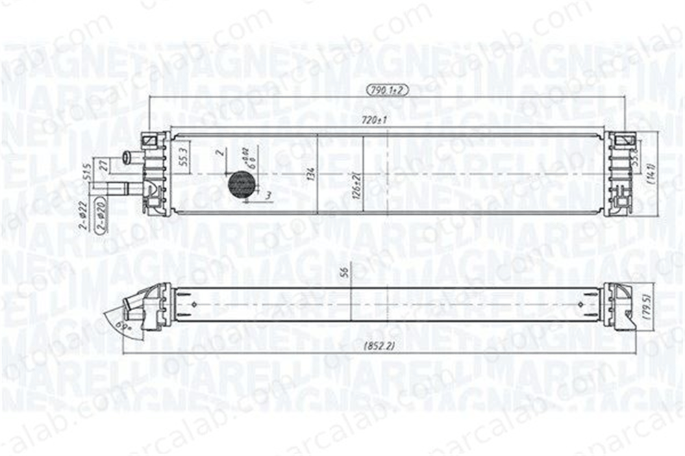 ASPART 6TRA1078 Turbo Radyatörü AUDI A4 B9 Avant A5 Sportback 8W0145804A