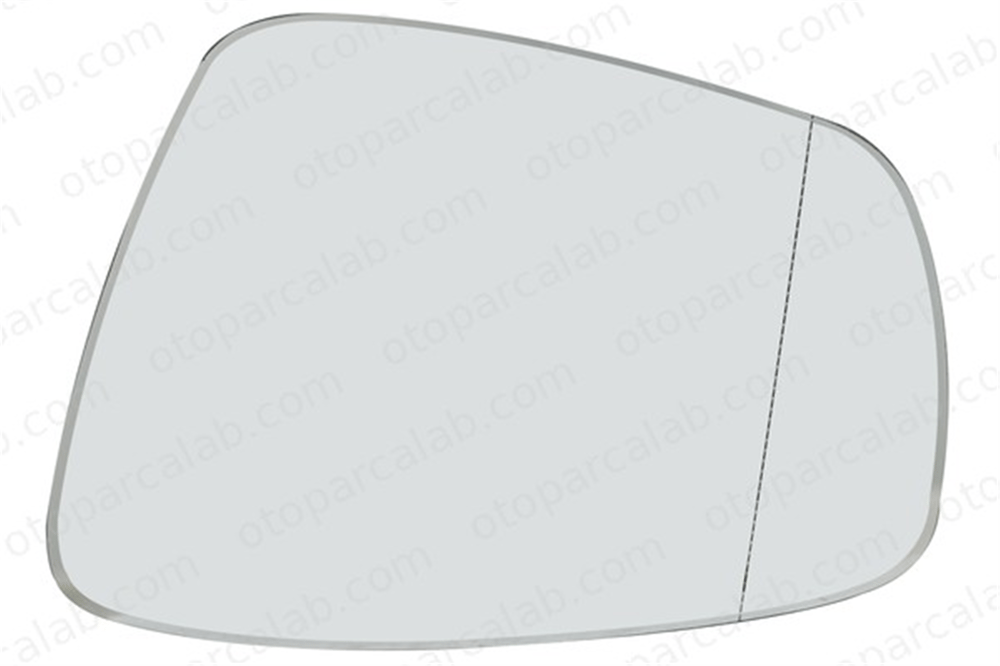 ASPART 7MGL1089 Ayna Camı Dış Sol VW POLO V UP! 6R0857521