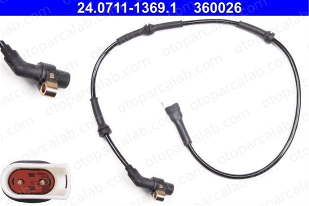 ATE 24.0711-1369.1 Abs Sensörü Ön Sağ FORD KA STREET KA 97KG2B372AA 1038224