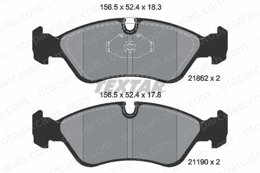 AYD 60171AA Fren Disk Balata Ön OPEL VECTRA A ASTRA F Station wagon 7666D796 11046156