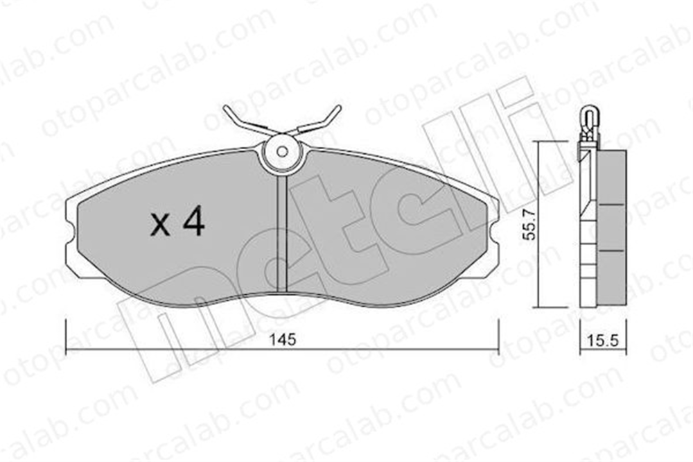 AYD 60216A Fren Disk Balata Ön FORD MAVERICK NISSAN SERENA 1956495 410609C526