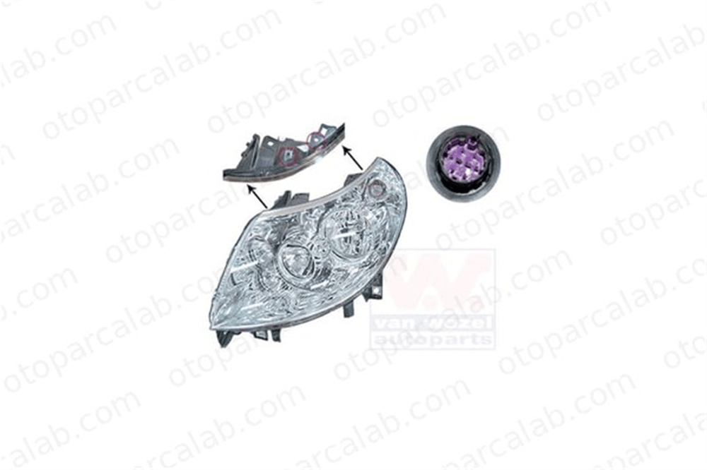 AYFAR 505207 Far Sol FIAT DUCATO Panelvan/Van DUCATO Platform şasi 1340664080 1369497080