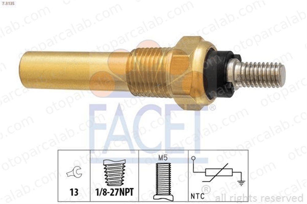 BALTECH 50.011 Hararet Müşürü FORD SIERRA I Hatchback SIERRA II 85BB10884AA 6146863