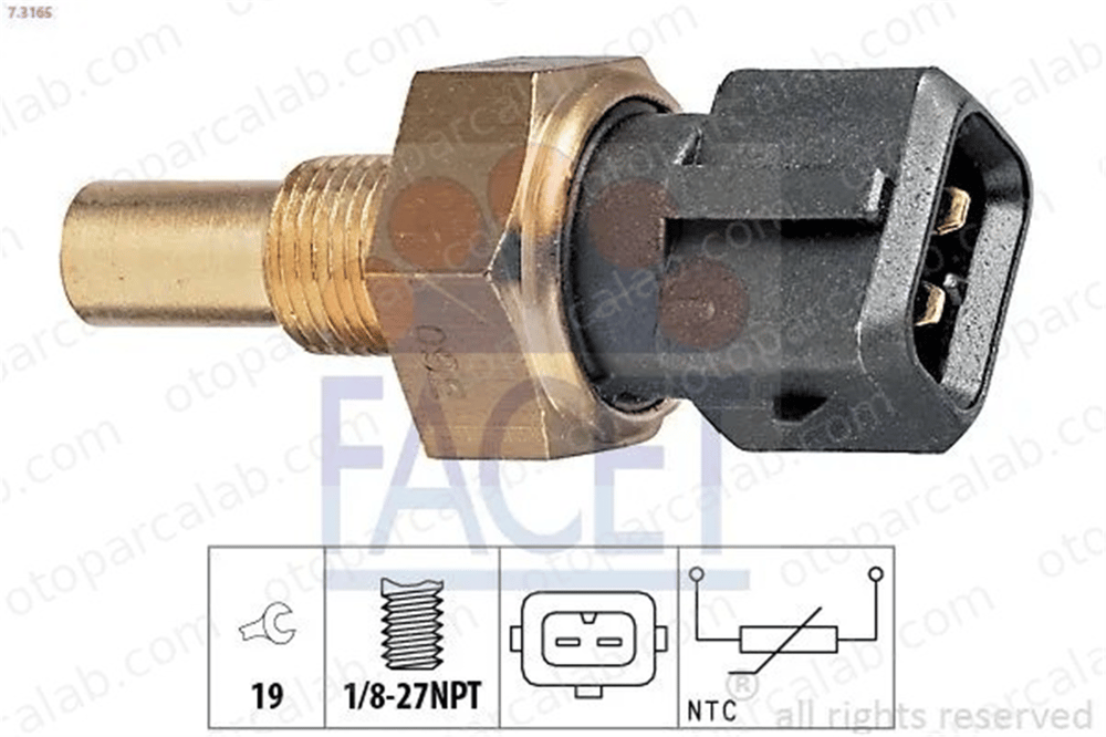 BALTECH 50.125 Hararet Müşürü FORD MONDEO I MONDEO I Turnier 97FB10884AA 6193368