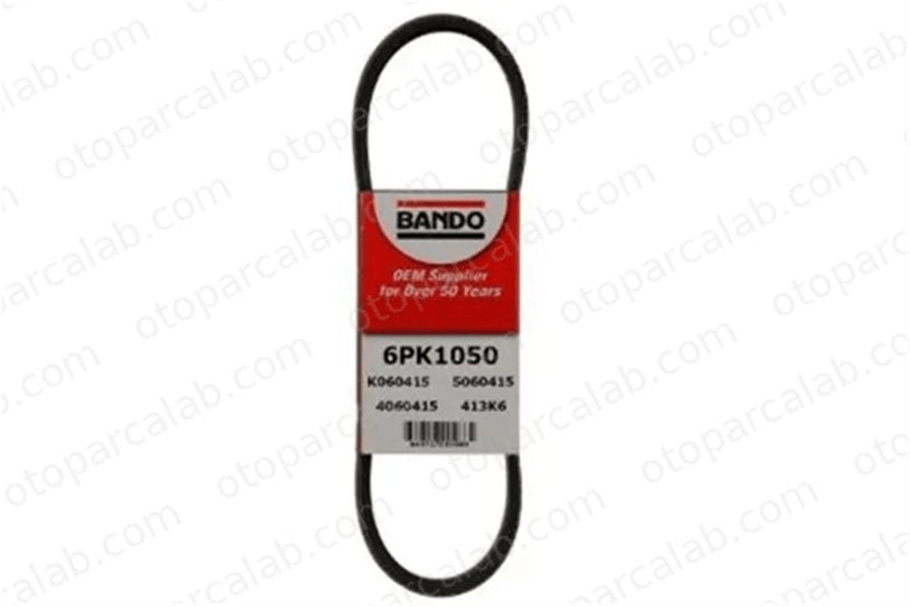 BANDO 6PK1050 Vantilatör Kayışı AUDI A3 VW GOLF V 28903137AS 028903137AS