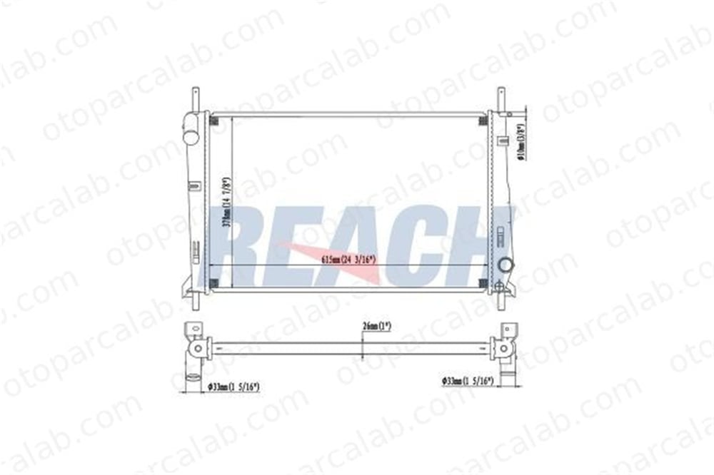 BEHR CR 1138 000S Su Radyatörü FORD MONDEO II MONDEO II Sedan ME97BB8005AA 1006262