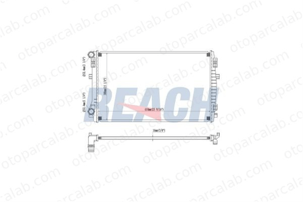 BEHR CR 2054 000S Su Radyatörü VW GOLF VII AUDI A3 Sportback 5Q0121251EM 5Q0121251ER