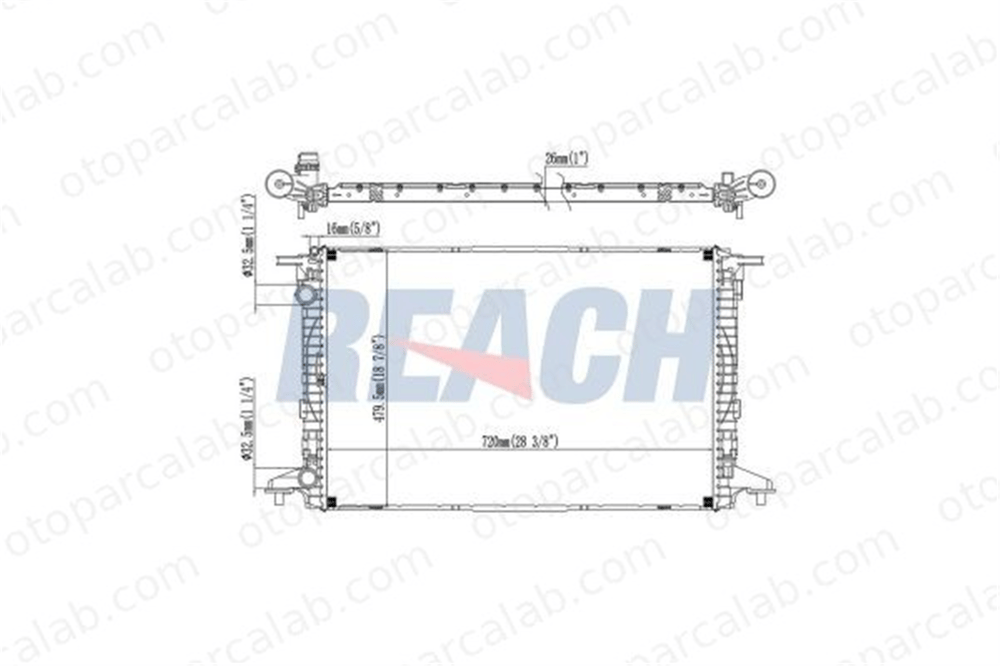 BEHR CR 2179 000S Su Radyatörü AUDI A5 Sportback A4 B9 8W0121251L 80A121251C