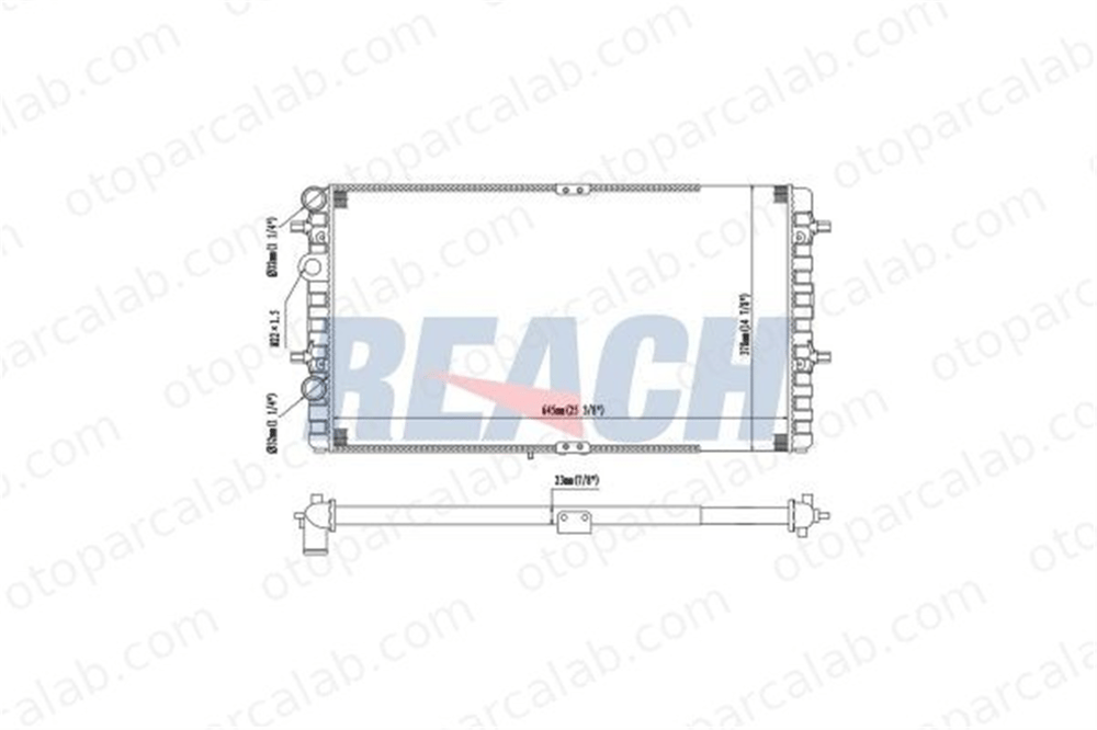 BEHR CR 463 000S Su Radyatörü SEAT IBIZA II CORDOBA 6K0121253AG 6K0121253BC