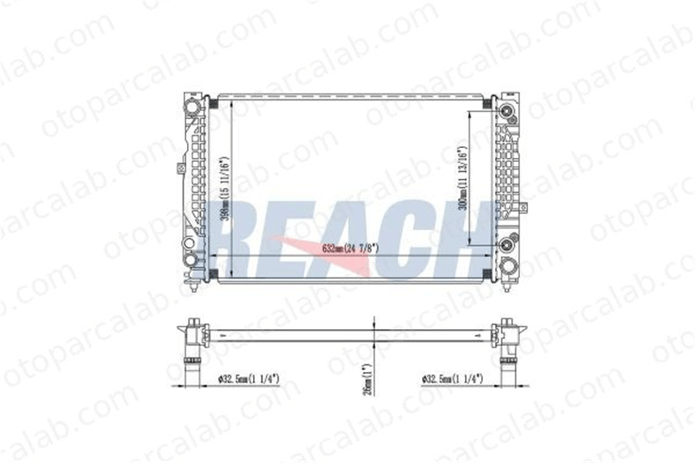 BEHR CR 648 000S Su Radyatörü AUDI A6 C5 A6 C5 Avant 8D0121251BB 4B0121251AF