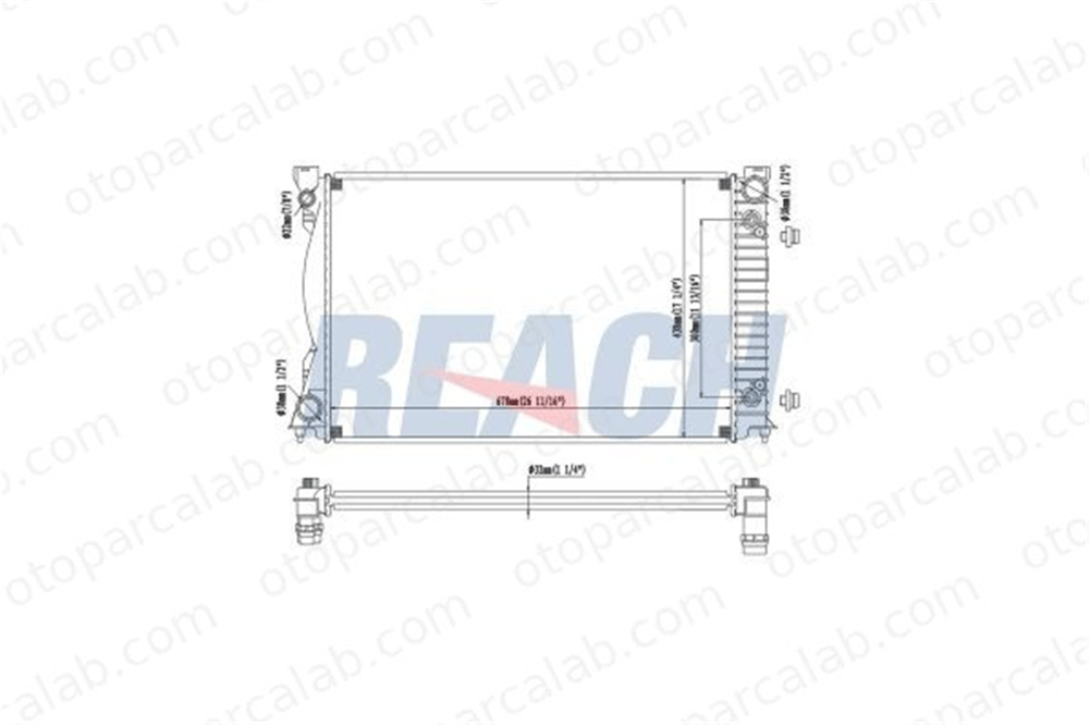 BEHR CR 842 000S Su Radyatörü AUDI A6 C6 A6 C6 Avant 4F0121251P 4F0121251AG