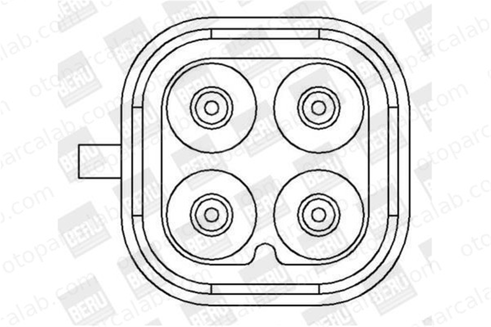 BERU ZS407 Ateşleme Bobini CHRYSLER VOYAGER II GRAND VOYAGER V 53006565