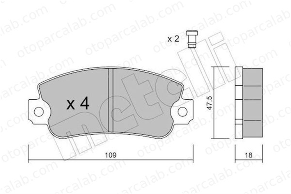 BESER 33199 Fren Disk Balata Ön BEŞER 33199 FIAT UNO SEAT IBIZA I 5892310 5951660