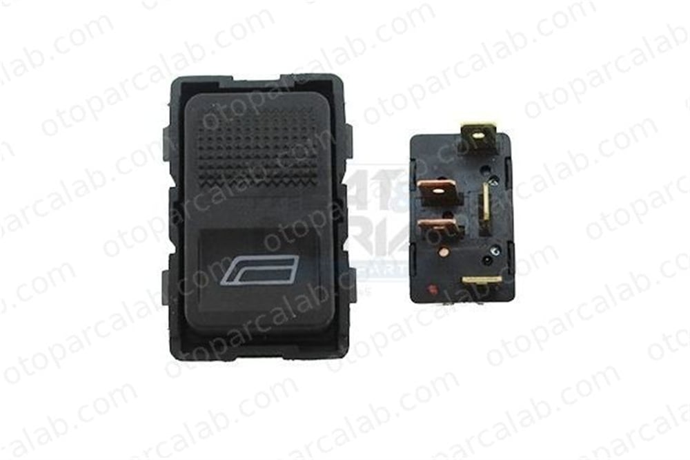 BITAPART BAU387019 Cam Açma Düğmesi Ön Sağ AUDI 100 C3 Sedan 80 B3 Sedan 4A0959855A 4A0959855A01C