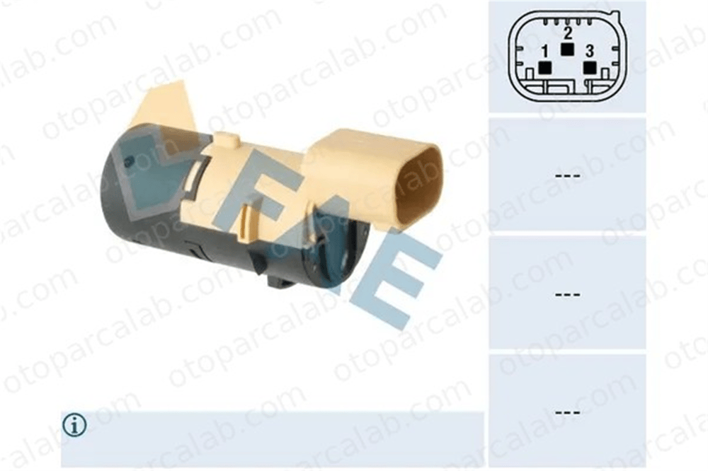 BITAPART BPE379110 Park Sensörü PEUGEOT PARTNER Kasa/büyük limuzin CITROËN BERLINGO / BERLINGO FIRST MPV 659095 9649186580