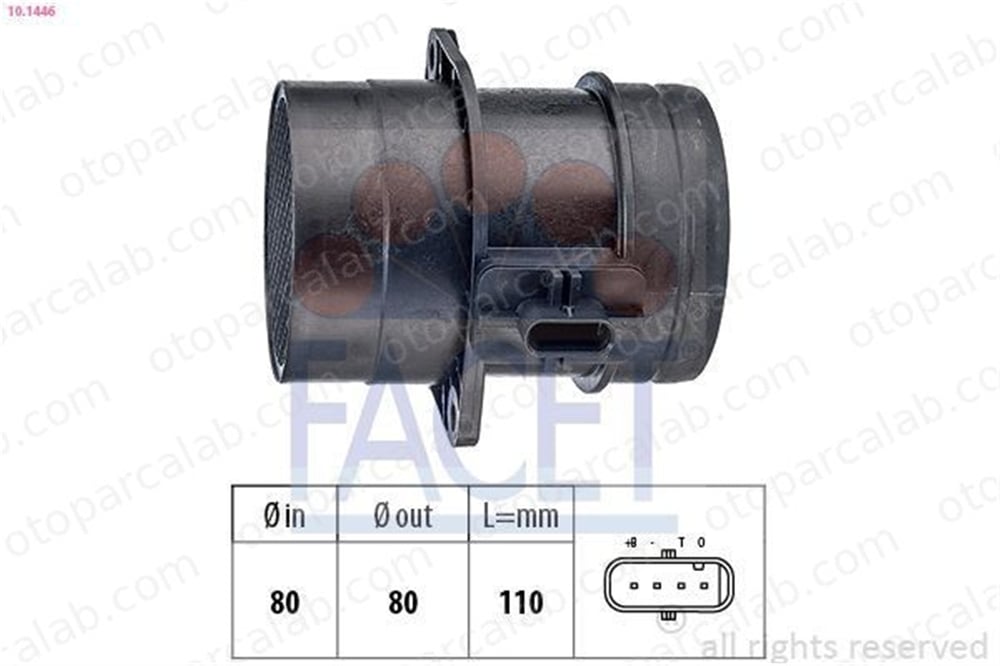 BITAPART BVO379035 Hava Debimetresi AUDI Q5 A5 Sportback 3L906461A 03L 906 461 A