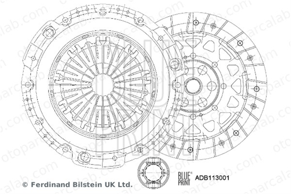 BLUE PRINT ADB113001 Debriyaj Seti MINI MINI MINI CLUBMAN 21208607915 7572843