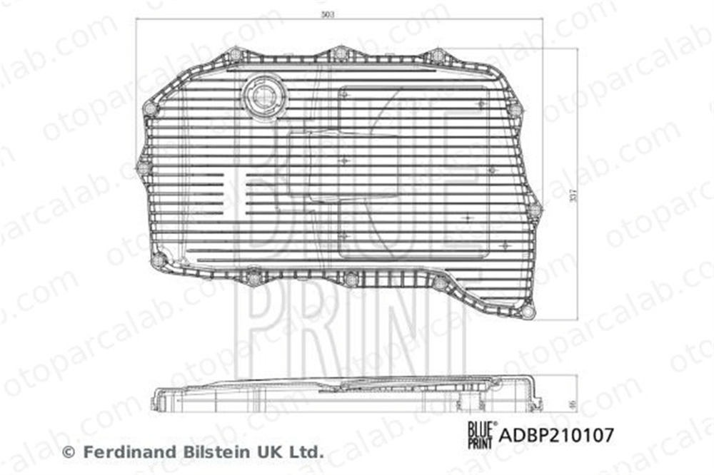 BLUE PRINT ADBP210107 Motor Yağ Karteri AUDI A4 B9 Avant A4 B9 D5398009 0D5398009