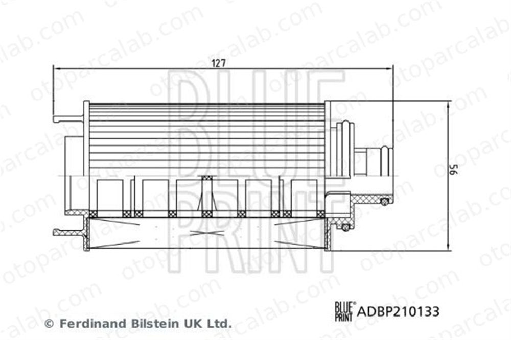 BLUE PRINT ADBP210133 Yağ Filtresi CHERY OMODA 5 | FX | OMODA C5 TIGGO 7 PLUS | TIGGO 7 PRO 10105963 F4J161012030