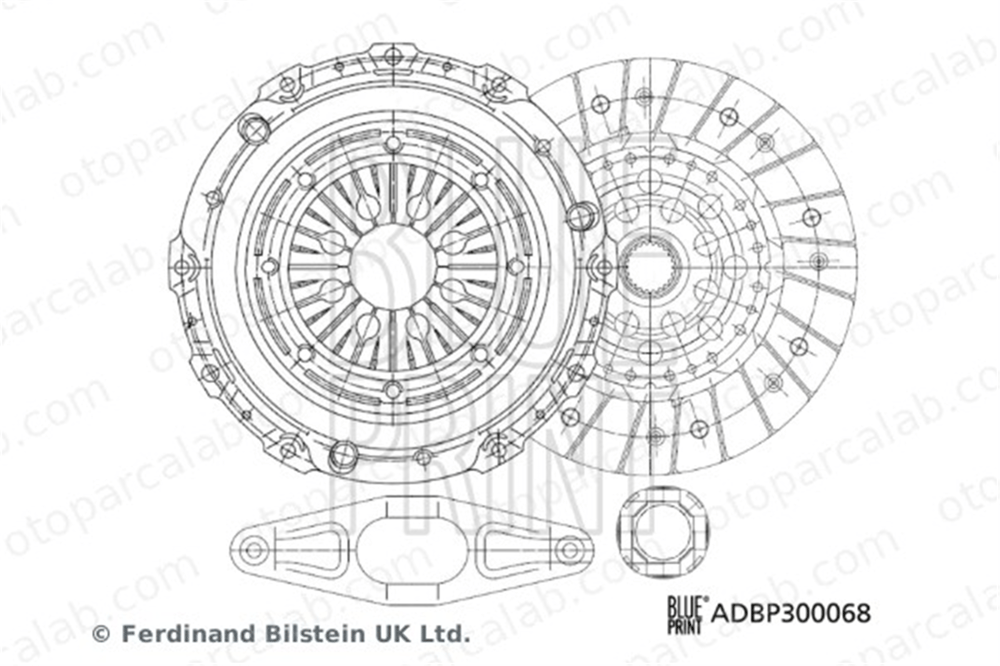 BLUE PRINT ADBP300068 Debriyaj Seti BMW 3 3 Touring 21207625149 21207545335