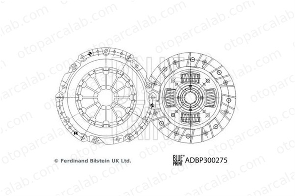 BLUE PRINT ADBP300275 Debriyaj Seti SUZUKI GRAND VITARA II 2210066J00 2240066J00