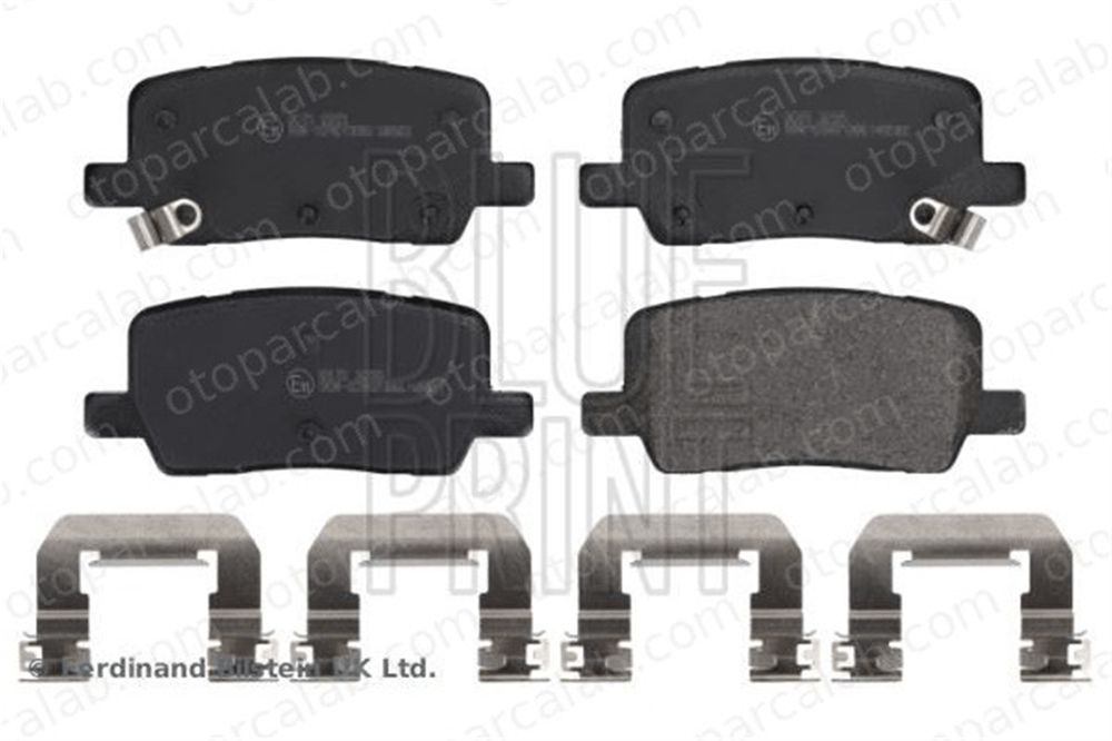 BLUE PRINT ADBP420118 Fren Disk Balata Ön TESLA MODEL S MODEL X 109741600B 109741600C