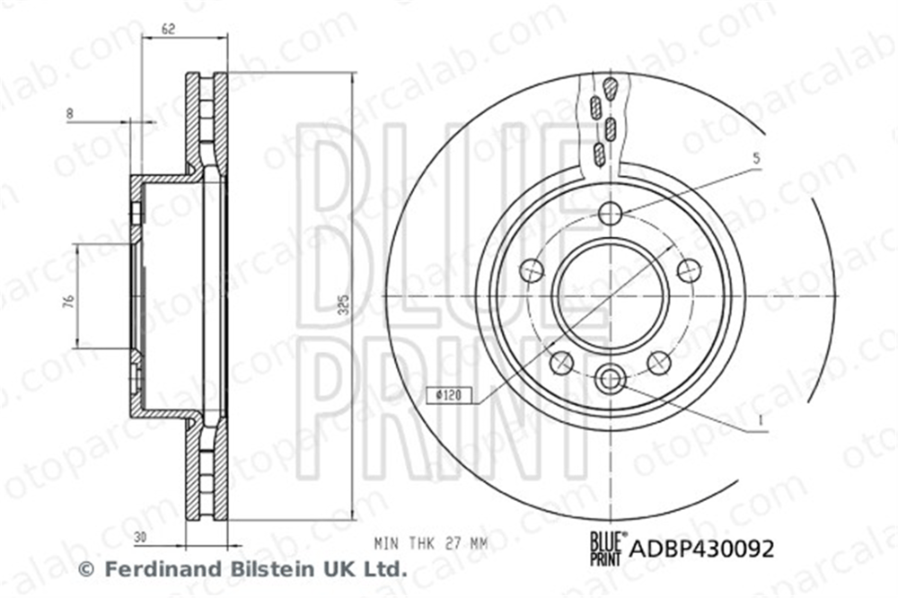 BLUE PRINT ADBP430092 Motor Takozu Ön VW CRAFTER Panelvan/Van CRAFTER Platform şasi