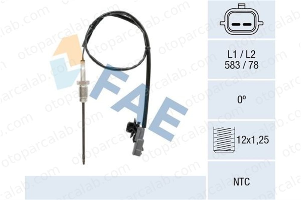 BLUE PRINT ADBP720065 Egzoz Sıcaklık Sensörü NISSAN NV300 Panelvan/Van NV300 Kombi 226401632R 22630BB30B