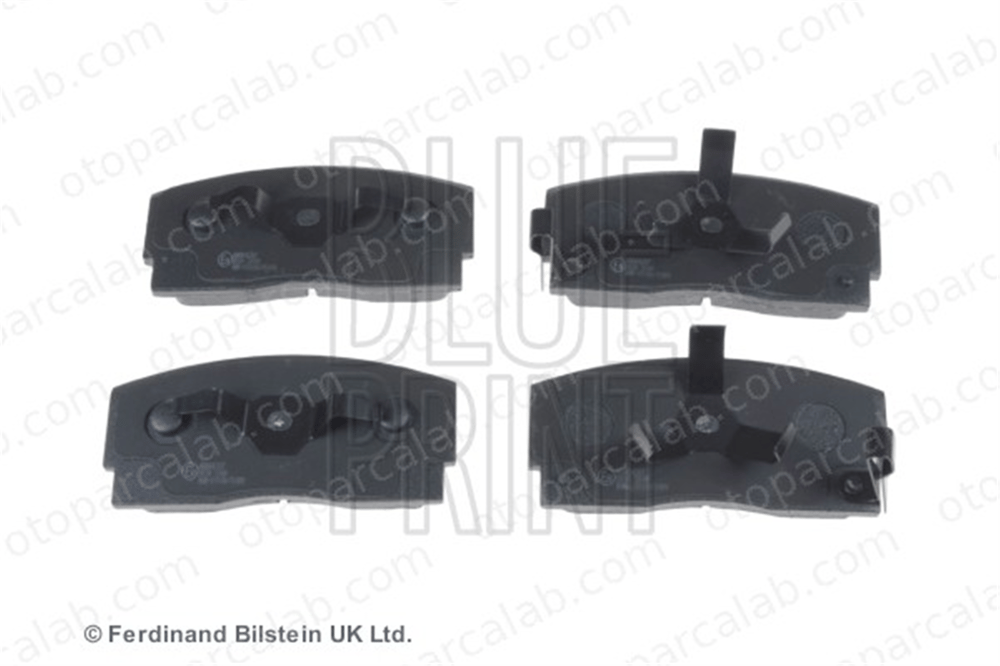 BLUE PRINT ADD64207 Fren Disk Balata Ön DAIHATSU CHARADE III APPLAUSE I Hatchback 449187706 0449187706