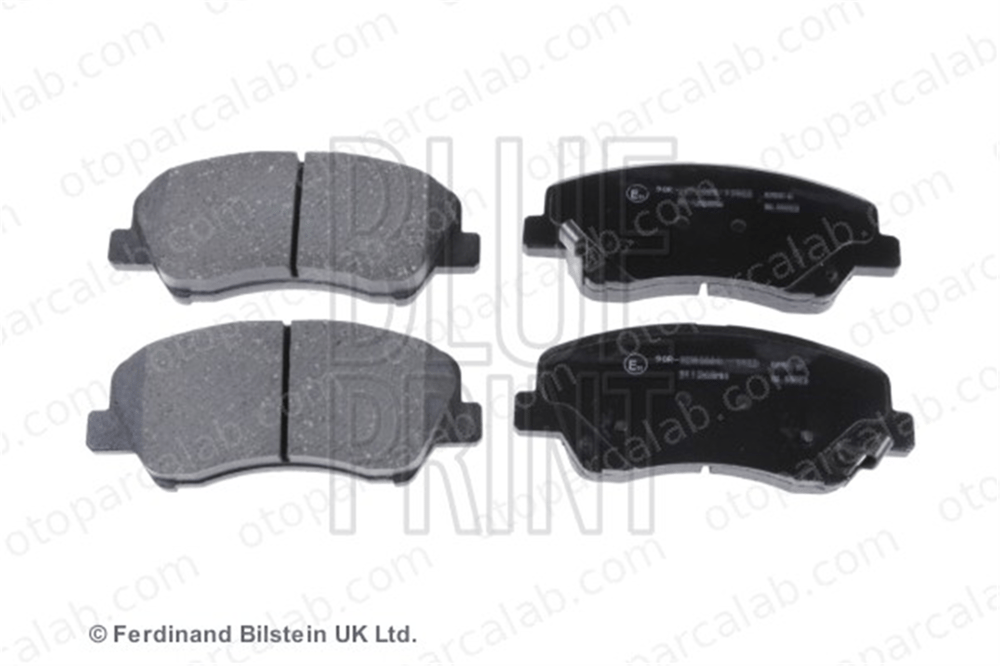BLUE PRINT ADG042128 Fren Disk Balata Ön HYUNDAI ACCENT IV Sedan KIA RIO III 581011RA00 581011RA05