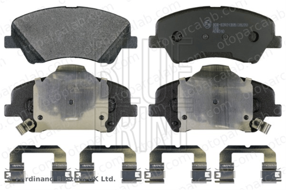 BLUE PRINT ADG042175 Fren Disk Balata Ön HYUNDAI i20 II KIA RIO IV 58101H8A55 581011VA00