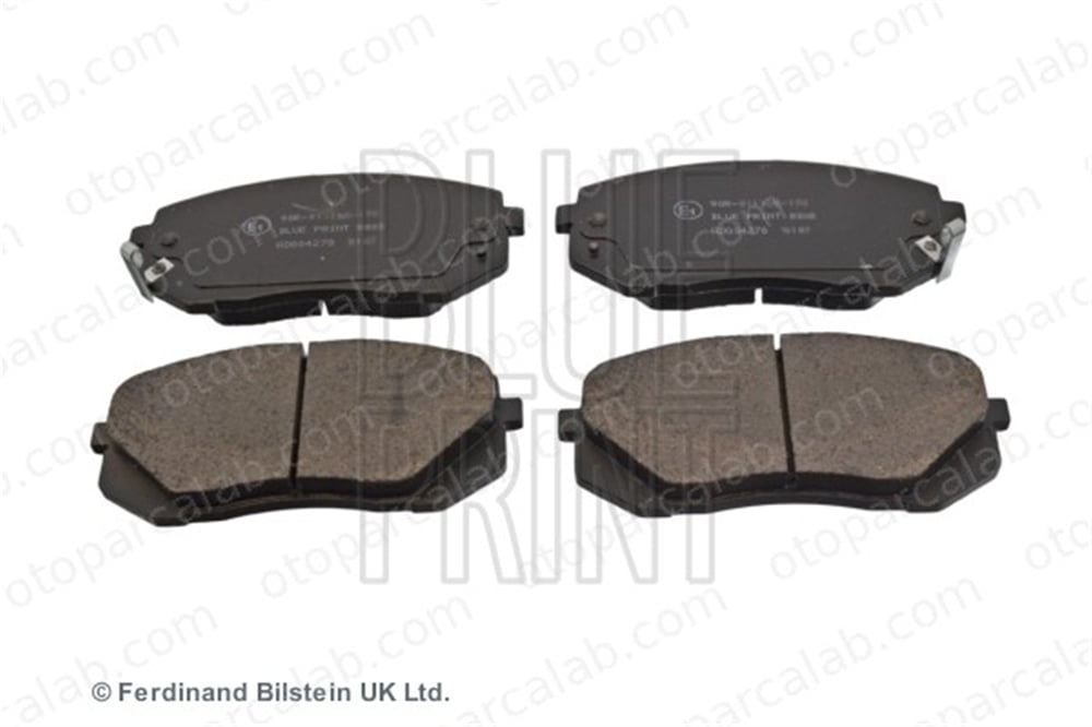 BLUE PRINT ADG04278 Fren Disk Balata Ön KIA SPORTAGE II HYUNDAI ix35 58101D7A00 581011DE00