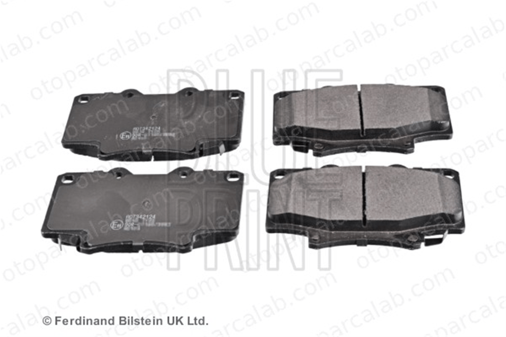 BLUE PRINT ADT342124 Fren Disk Balata Ön TOYOTA LAND CRUISER 80 446535140 0446535140