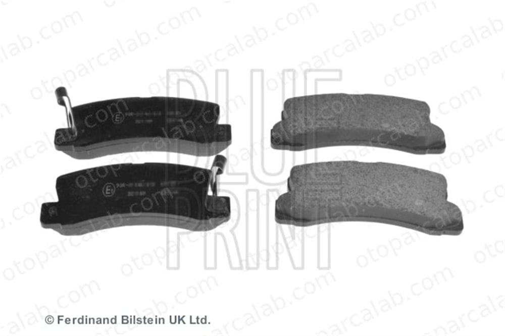 BLUE PRINT ADT34284 Fren Disk Balata Arka TOYOTA CAMRY CELICA Coupe 446612120 04466-12120
