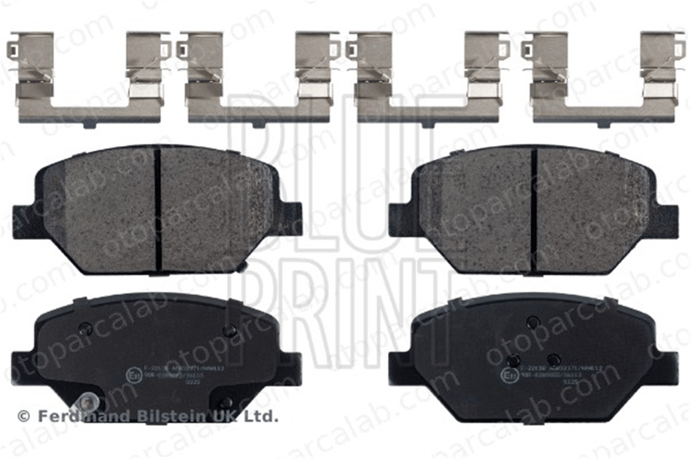 BLUE PRINT ADW194220 Fren Disk Balata Ön OPEL INSIGNIA B Grand Sport INSIGNIA B Sports Tourer 1680880180 84120877