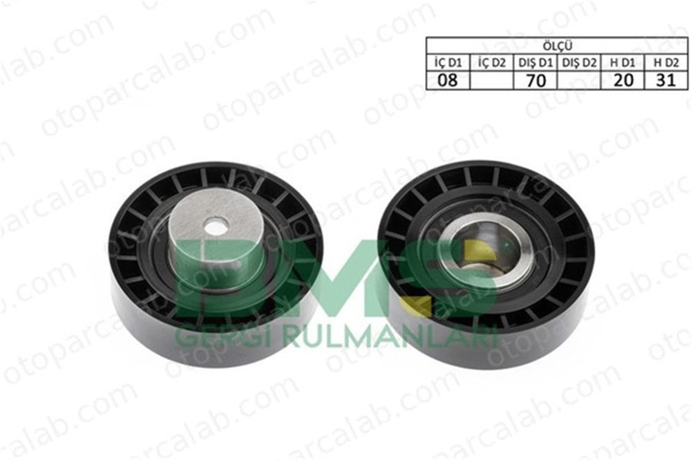 BMS 188 Vantilatör Kayış Gergi Rulmanı ROVER 200 II Hatchback 25 I Hatchback PQR10027 AHU2625