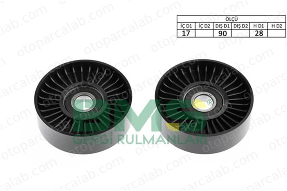 BMS 237 Vantilatör Kayış Gergi Rulmanı MERCEDES-BENZ C-SERISI C-SERISI T-Model A2712060019 2712060019