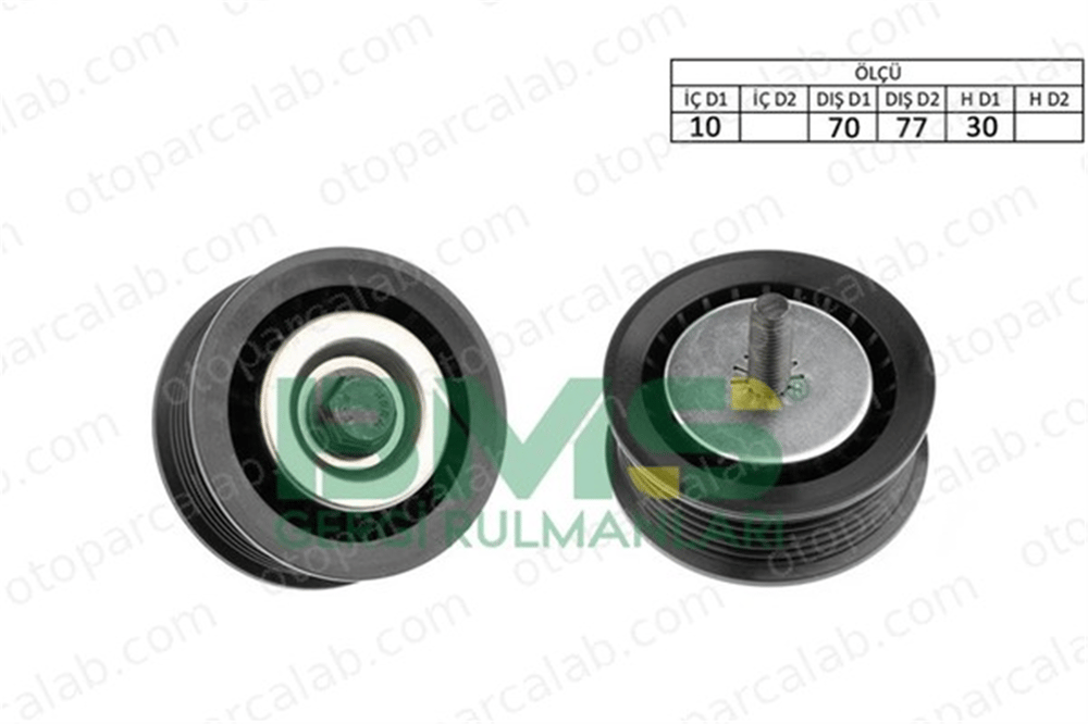 BMS 430 Vantilatör Kayış Gergi Rulmanı OPEL INSIGNIA A INSIGNIA A Sedan 55581830 636257