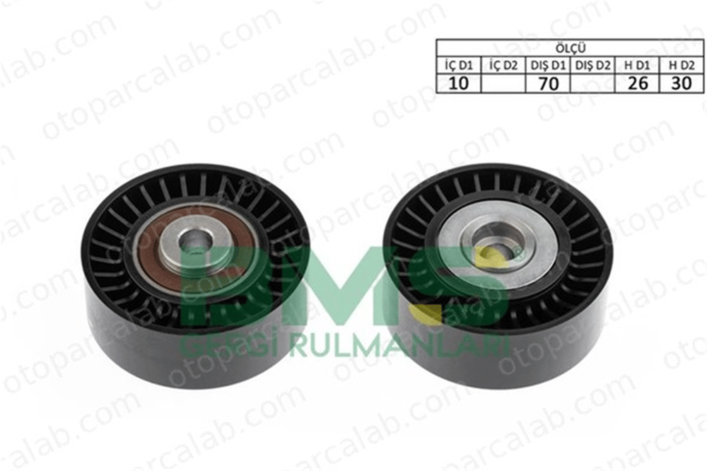 BMS 433 Vantilatör Kayış Gergi Rulmanı CITROËN C-CROSSER C-CROSSER ENTERPRISE 5751F7 1613840680